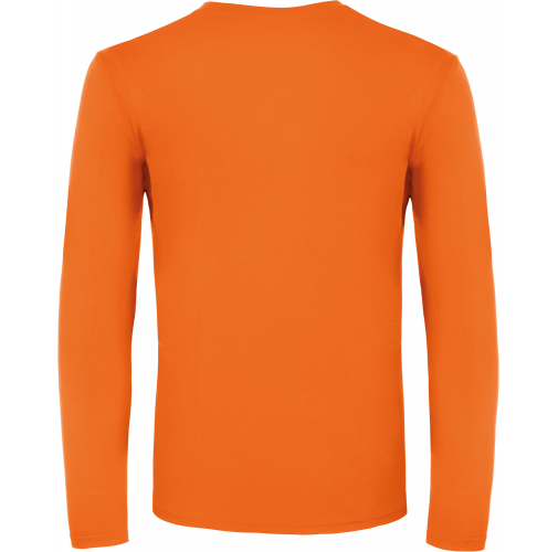 orange Camiseta #E150 manga larga hombre