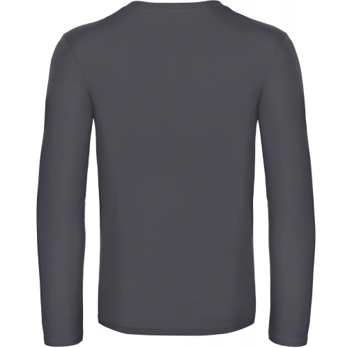 dark grey Camiseta #E190 manga larga hombre
