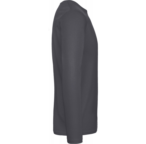 dark grey Camiseta #E190 manga larga hombre