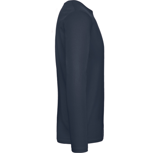 navy Camiseta #E190 manga larga hombre