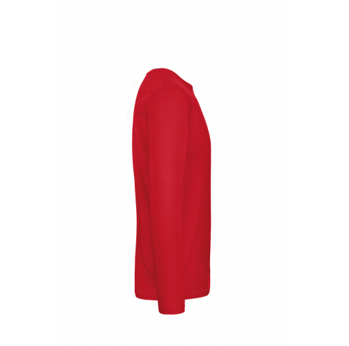 red Camiseta #E190 manga larga hombre