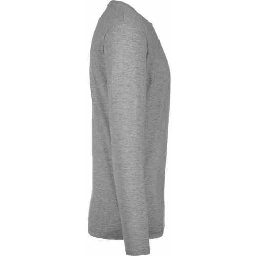 sport grey Camiseta #E190 manga larga hombre