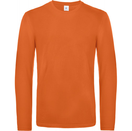 urban orange Camiseta #E190 manga larga hombre