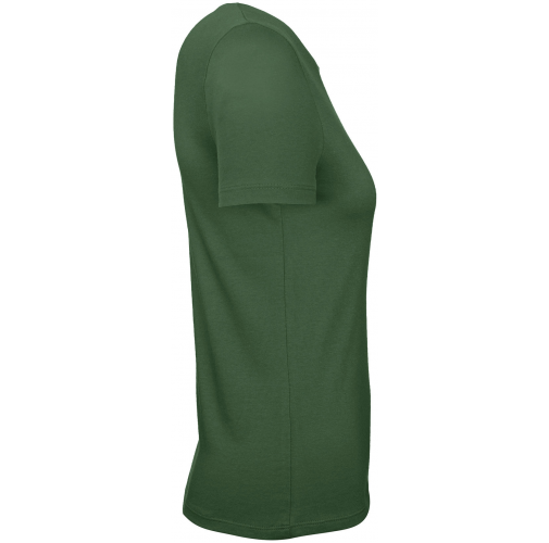 bottle green Camiseta #E150 mujer