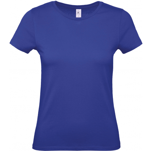 cobalt blue Camiseta #E150 mujer