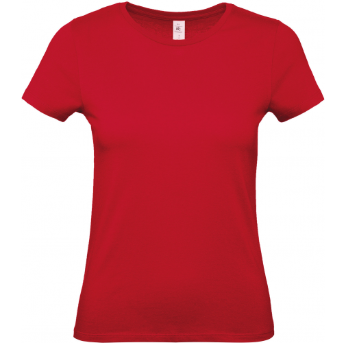 deep red Camiseta #E150 mujer