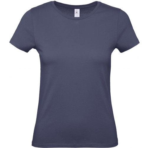 denim Camiseta #E150 mujer