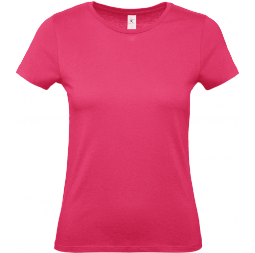 fuchsia Camiseta #E150 mujer