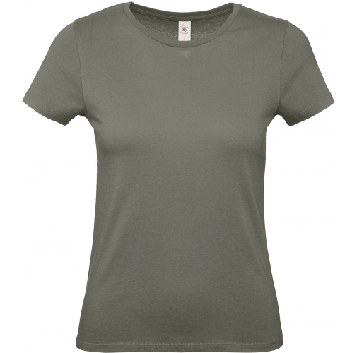 millennial khaki Camiseta #E150 mujer