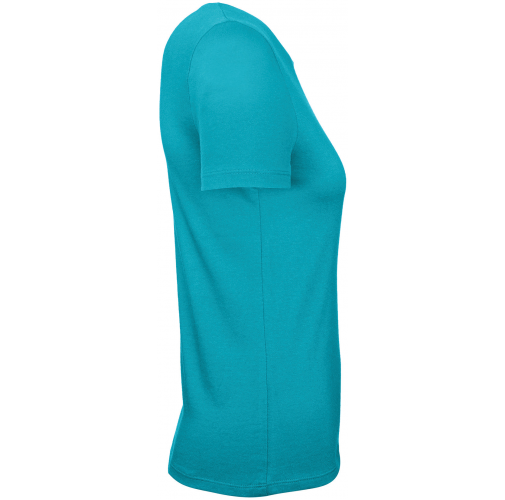 real turquoise Camiseta #E150 mujer