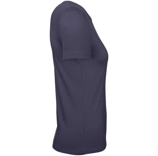navy blue Camiseta #E150 mujer
