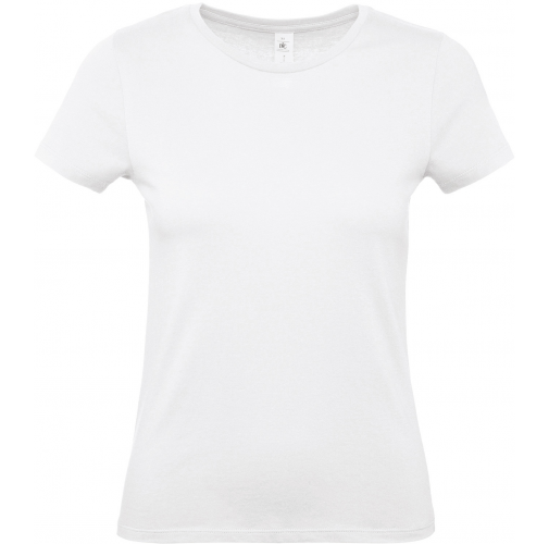 white Camiseta #E150 mujer
