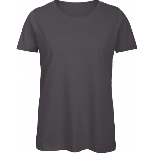 dark grey Camiseta Organic Inspire mujer