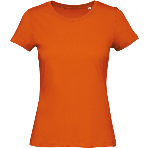 orange Camiseta Organic Inspire mujer