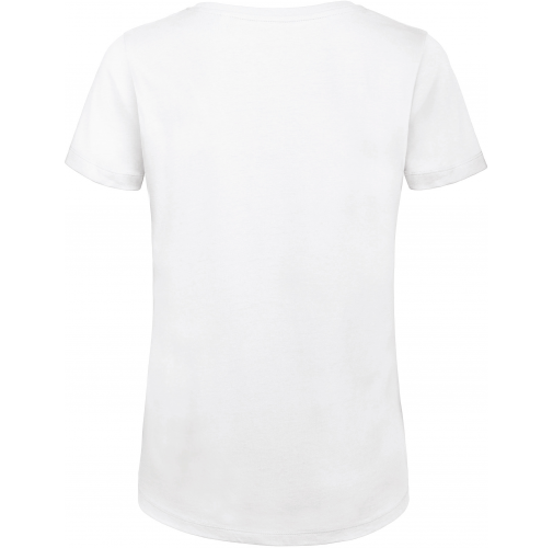 white Camiseta Organic Inspire mujer