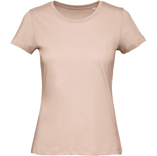 millennial pink Camiseta Organic Inspire mujer