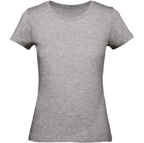 sport grey Camiseta Organic Inspire mujer