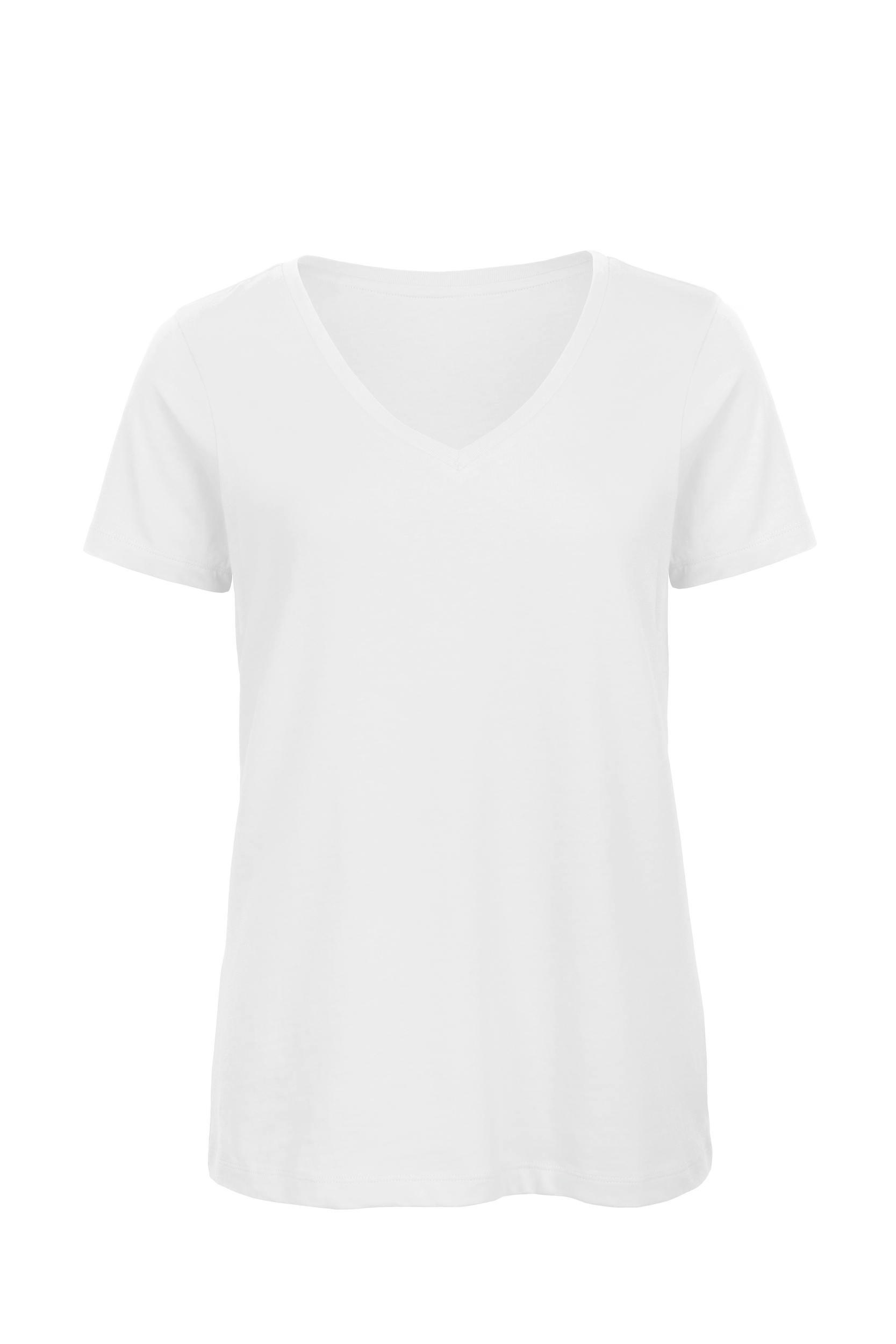 Camiseta Organic Inspire cuello de pico mujer