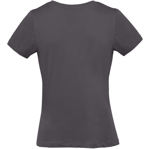 dark grey Camiseta orgánica Inspire Plus mujer