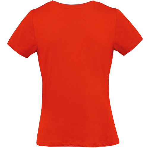 fire red Camiseta orgánica Inspire Plus mujer