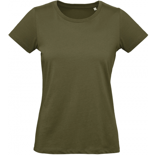 urban khaki Camiseta orgánica Inspire Plus mujer