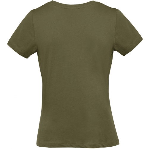 urban khaki Camiseta orgánica Inspire Plus mujer