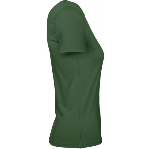 bottle green Camiseta #E190 mujer
