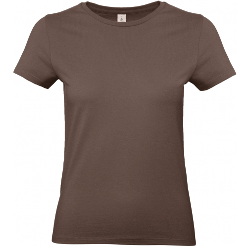 brown Camiseta #E190 mujer