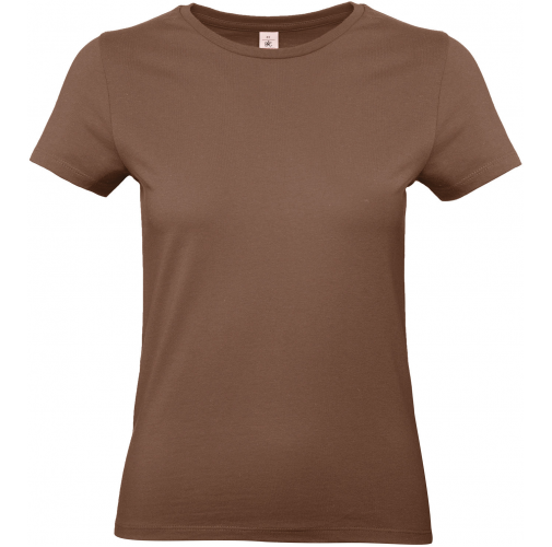 chocolate Camiseta #E190 mujer