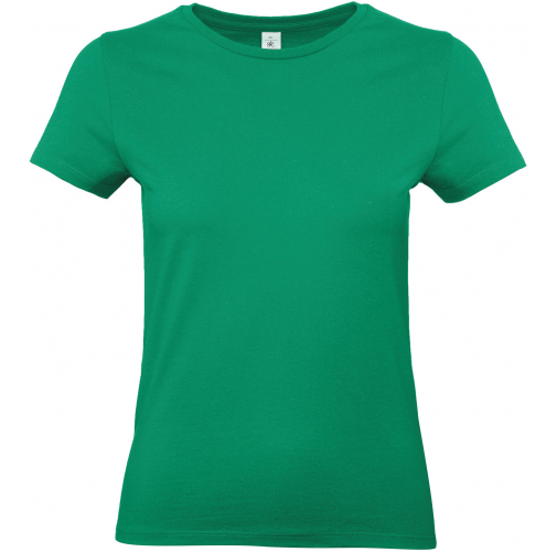 kelly green Camiseta #E190 mujer