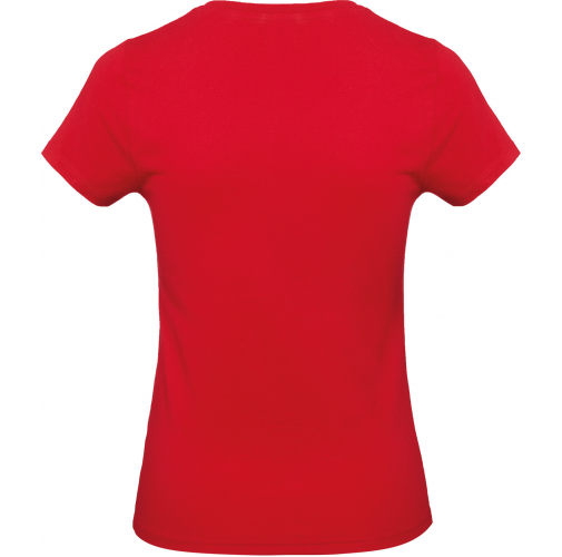 red Camiseta #E190 mujer