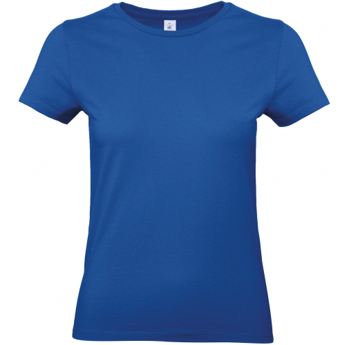 royal blue Camiseta #E190 mujer