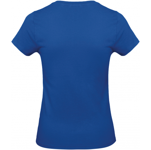 royal blue Camiseta #E190 mujer