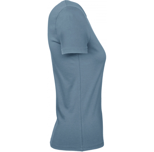 stone blue Camiseta #E190 mujer