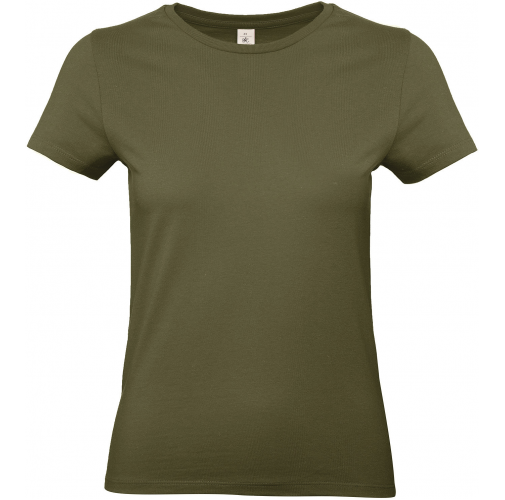 urban khaki Camiseta #E190 mujer