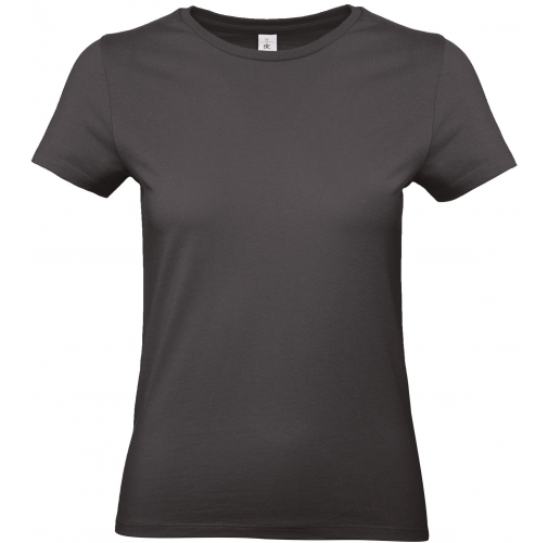 used black Camiseta #E190 mujer