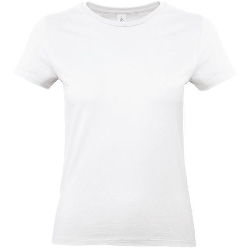 white Camiseta #E190 mujer