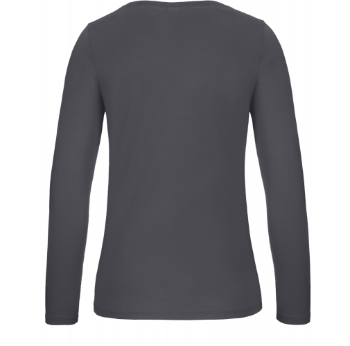 dark grey Camiseta #E150 manga larga mujer