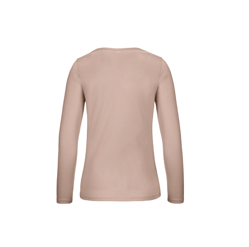 millennial pink Camiseta #E150 manga larga mujer