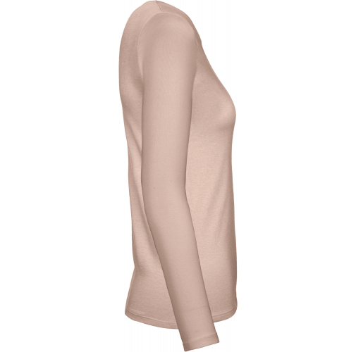 millennial pink Camiseta #E150 manga larga mujer
