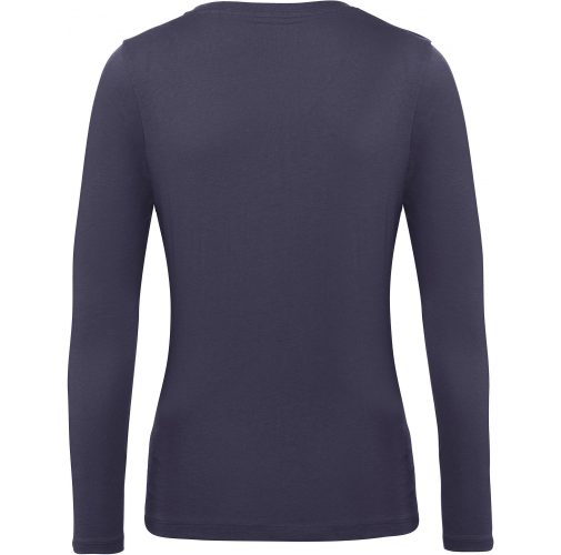 urban navy Camiseta orgánica Inspire manga larga mujer