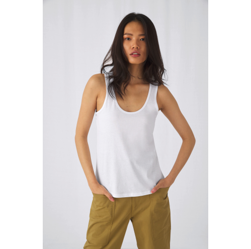 Camiseta orgánica Inspire sin mangas mujer