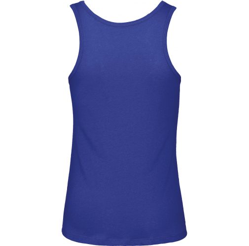 cobalt blue Camiseta de tirantes orgánica Inspire mujer