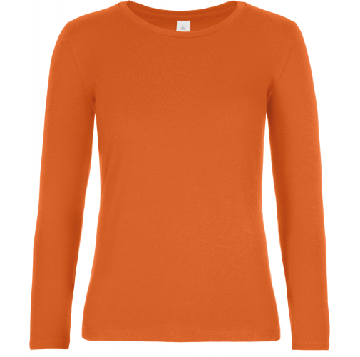 urban orange Camiseta #E190 manga larga mujer