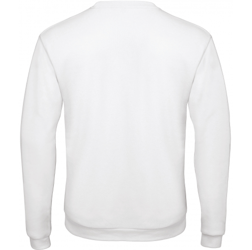 white ID.202 Sudadera cuello redondo