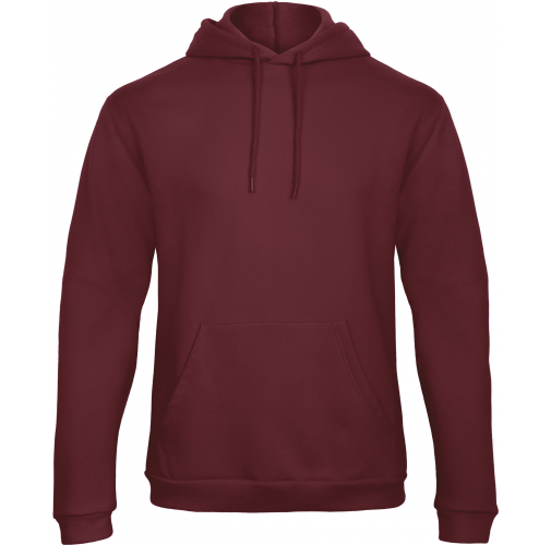 burgundy ID.203 Sudadera capucha