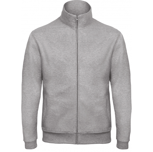 heather grey ID.206 Chaqueta de felpa con cremallera