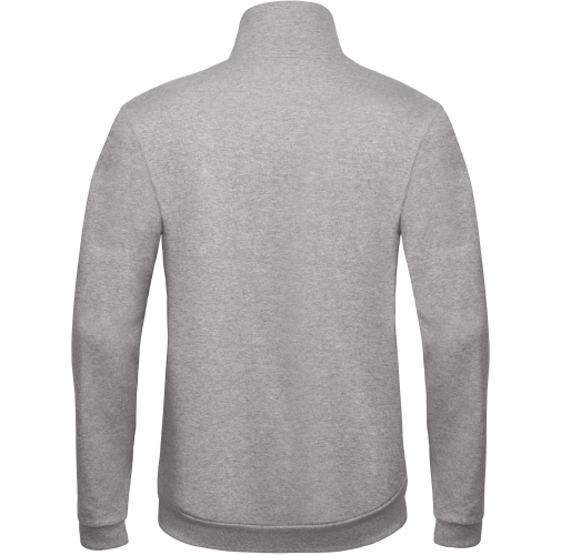 heather grey ID.206 Chaqueta de felpa con cremallera