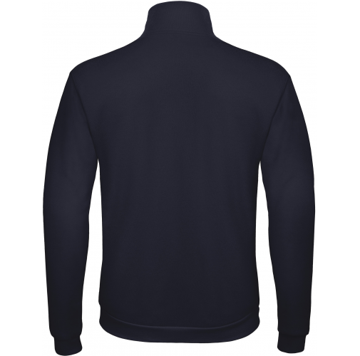navy ID.206 Chaqueta de felpa con cremallera