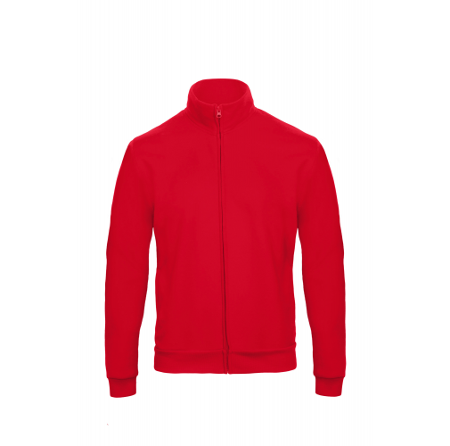 red ID.206 Chaqueta de felpa con cremallera
